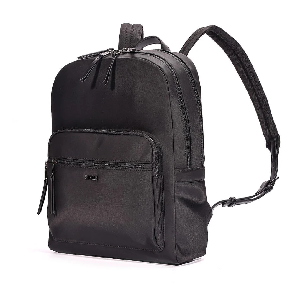 Mochila Nylon Preta - vista 3 de 8