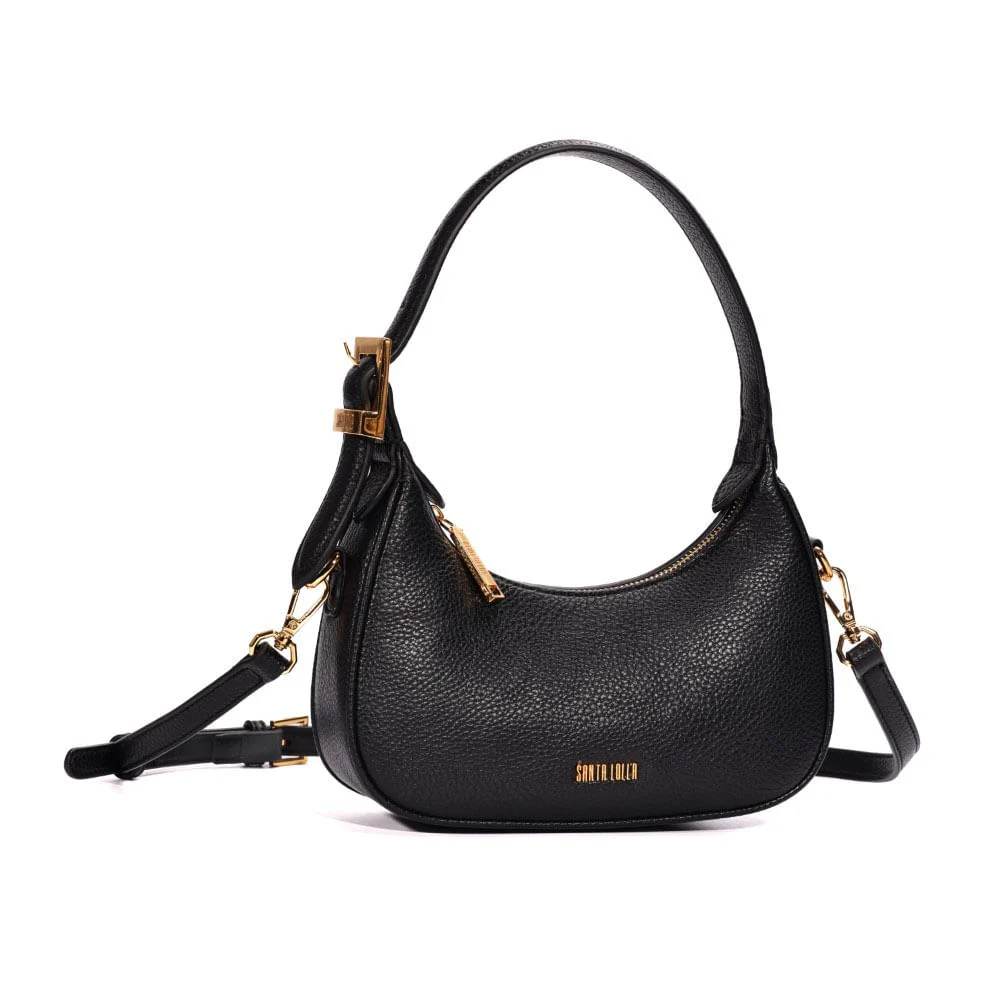 Bolsa Baguete Floater Alça Dupla Preta - vista 2 de 7