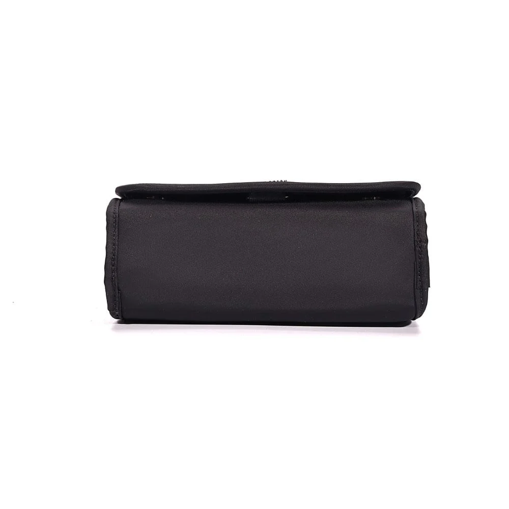 Necessaire Nylon Alça De Mão Preta - vista 6 de 8