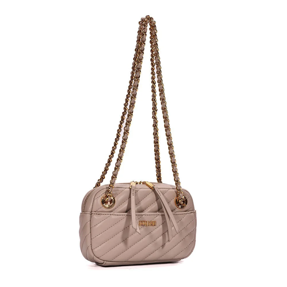 Bolsa Transversal Floater Cinza - vista 2 de 7