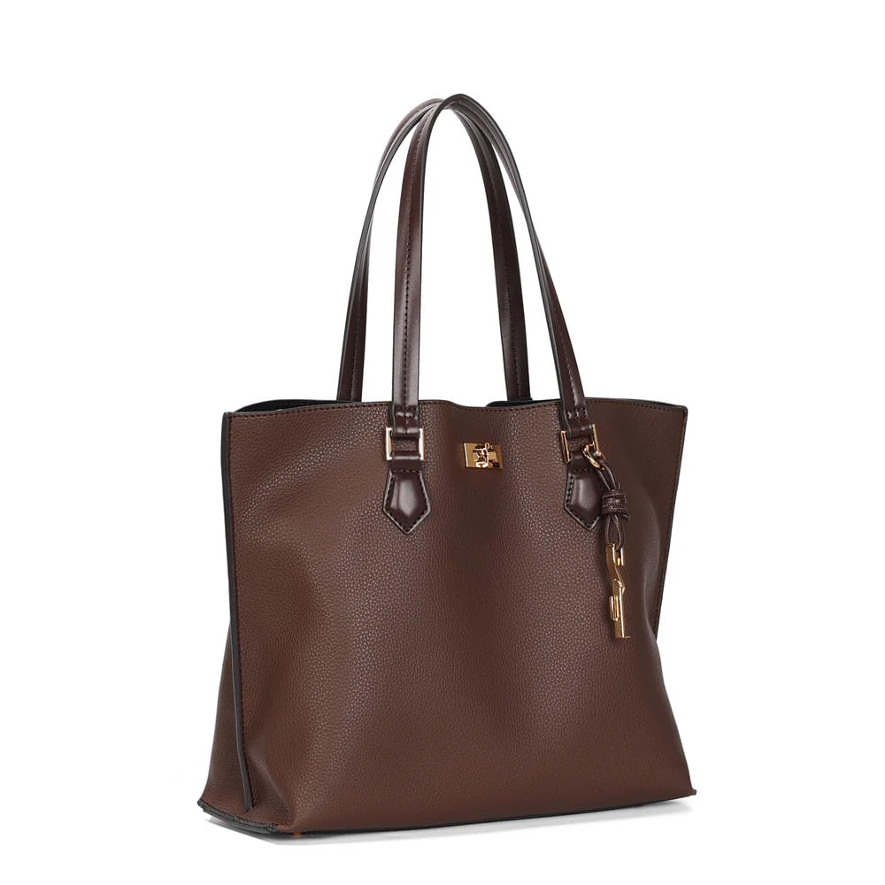 Shopper Material Floater Dark Cocoa - vista 2 de 3