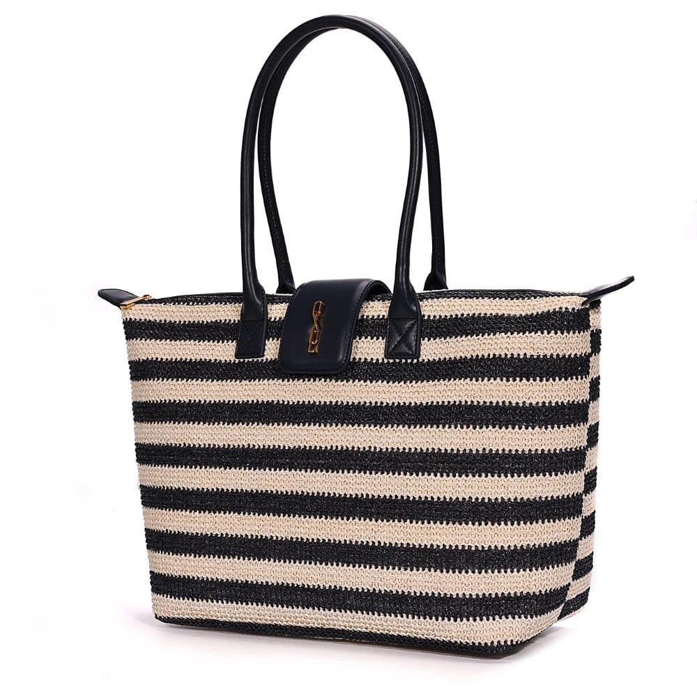 Shopper Tramado Navy Blue - vista 3 de 8