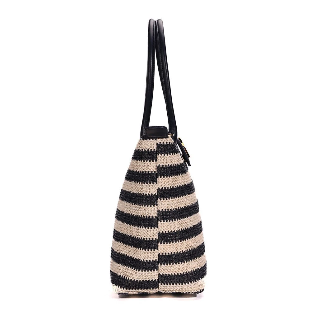 Shopper Tramado Navy Blue - vista 4 de 8