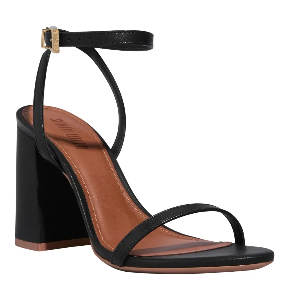Sandalia Couro Pelica Soft Preto - vista 2 de 3