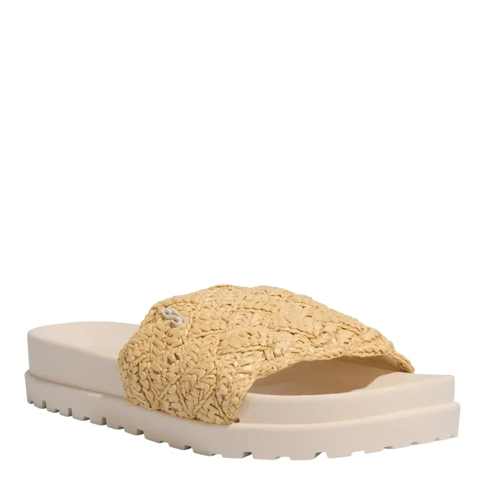 Papete Slide Borracha Off White - vista 2 de 4