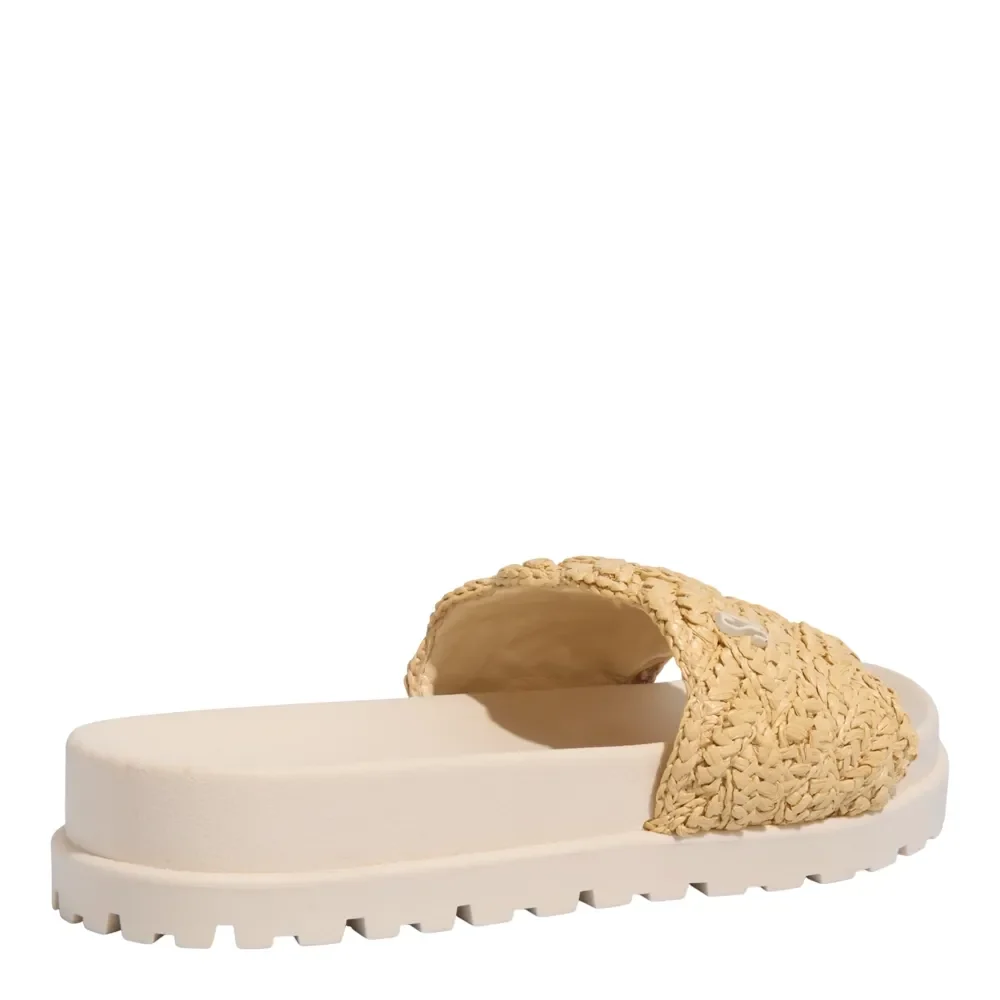 Papete Slide Borracha Off White - vista 3 de 4