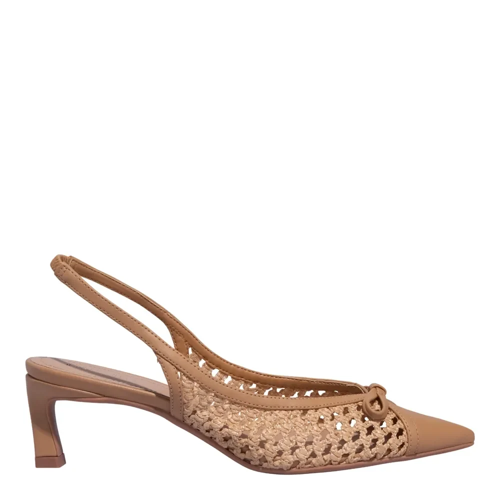Scarpin Napa Soft Palha - vista 1 de 3