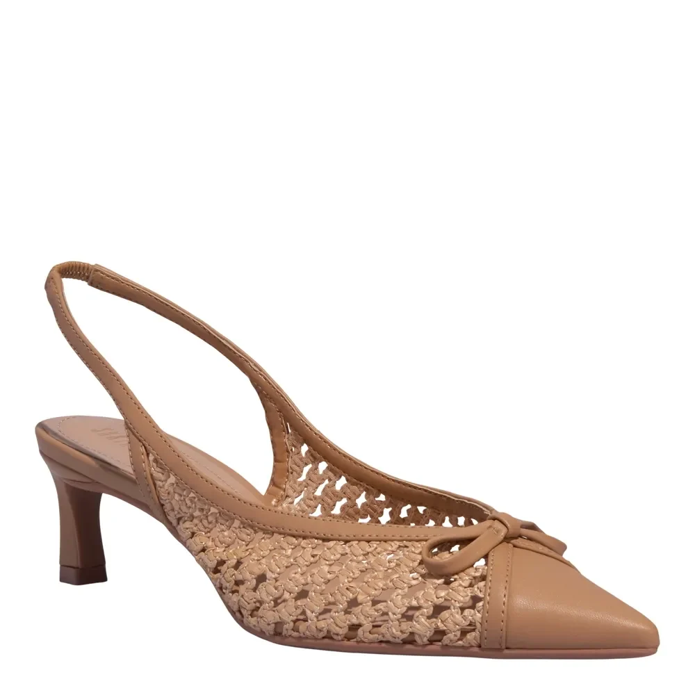 Scarpin Napa Soft Palha - vista 2 de 3