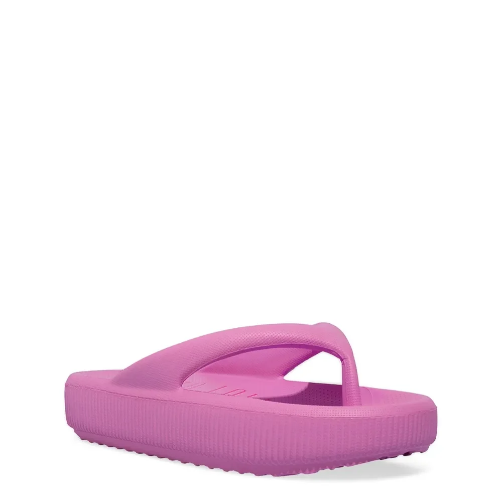 Chinelo Flatform Nuvem Borracha Rosa Fúcsia - vista 2 de 4