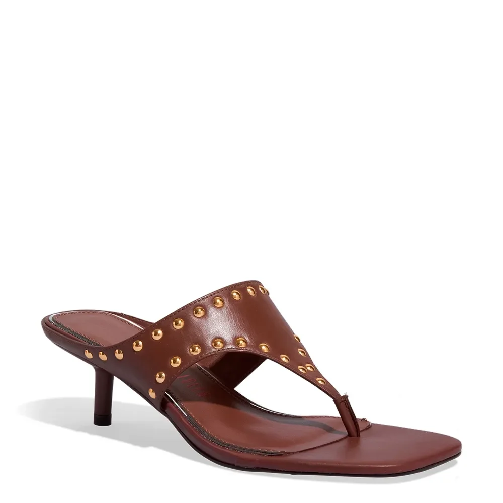 Mule Couro Nobre Soft Dark Cocoa - vista 3 de 4