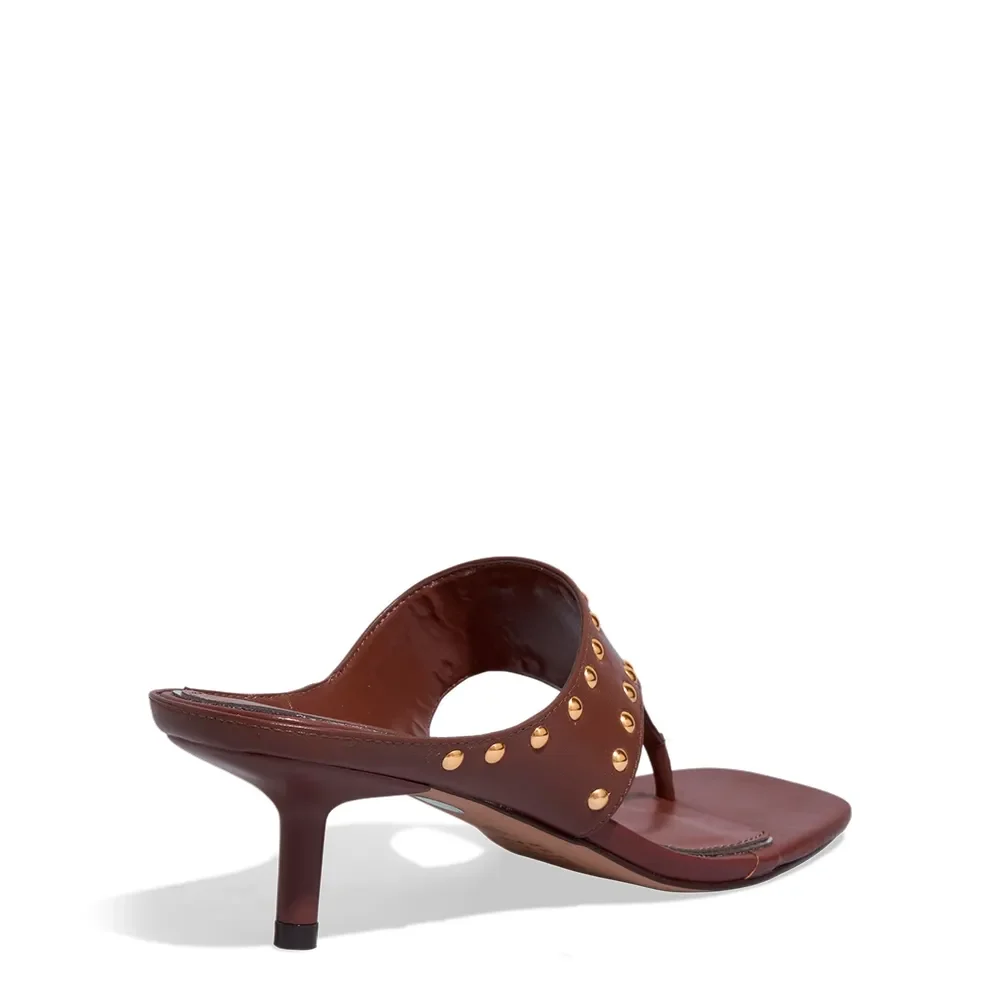 Mule Couro Nobre Soft Dark Cocoa - vista 4 de 4
