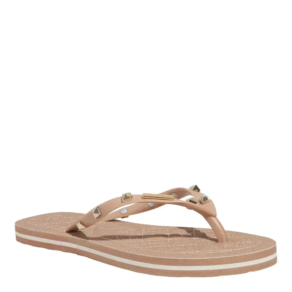 Chinelo Flip Flop Spike Bege - vista 2 de 4