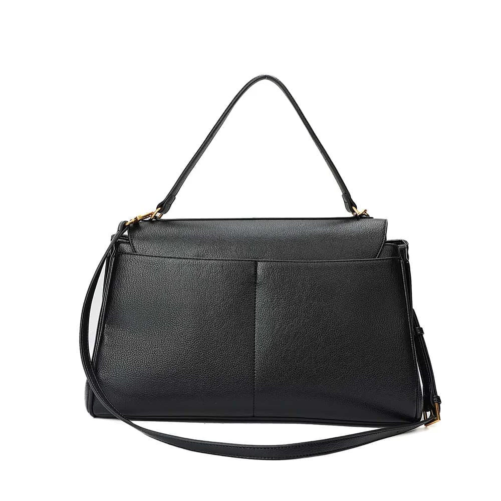 Bolsa Grande Floater Preta Alça Dupla - vista 5 de 7