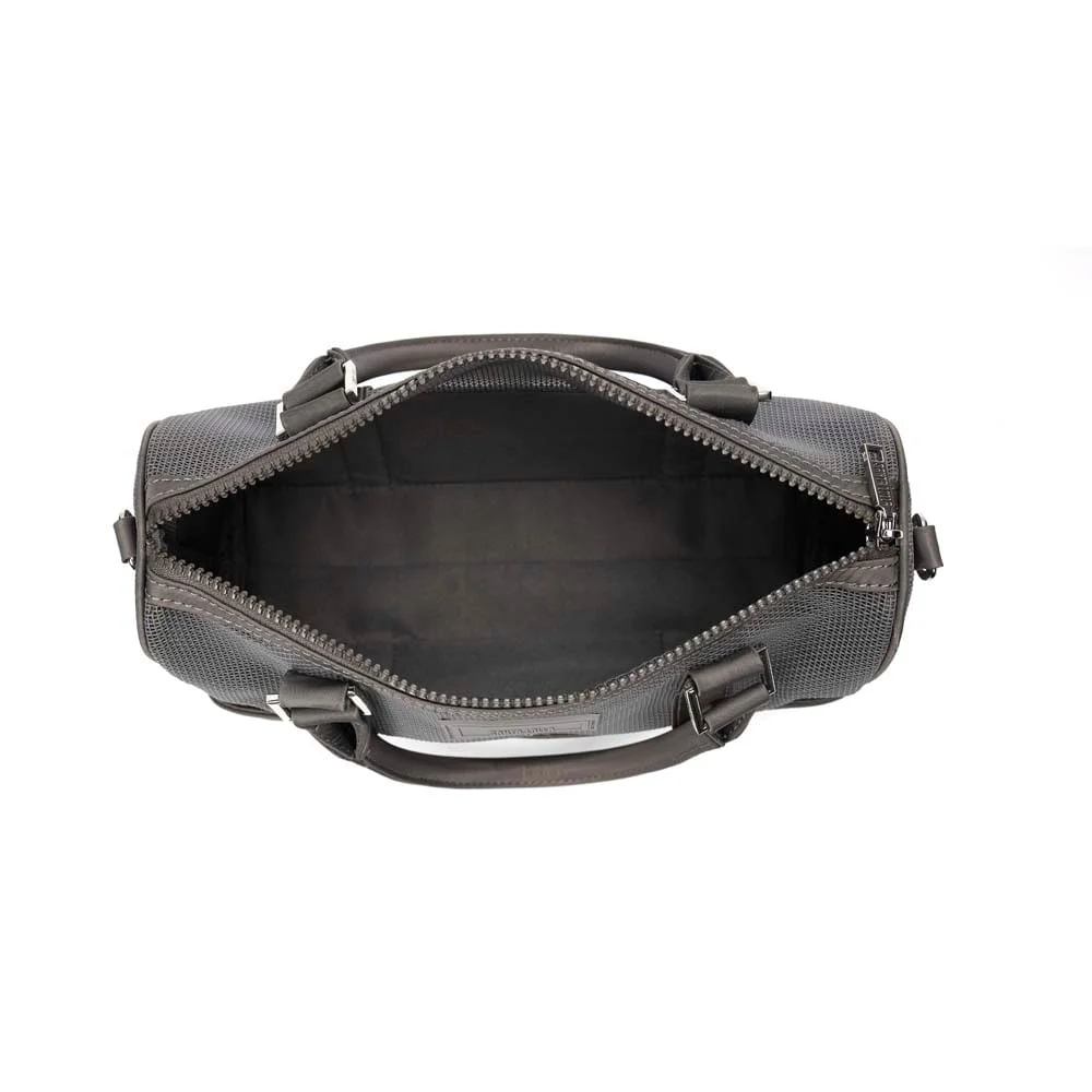Bolsa Tote Tela Cinza Fog Alça Dupla - vista 7 de 7