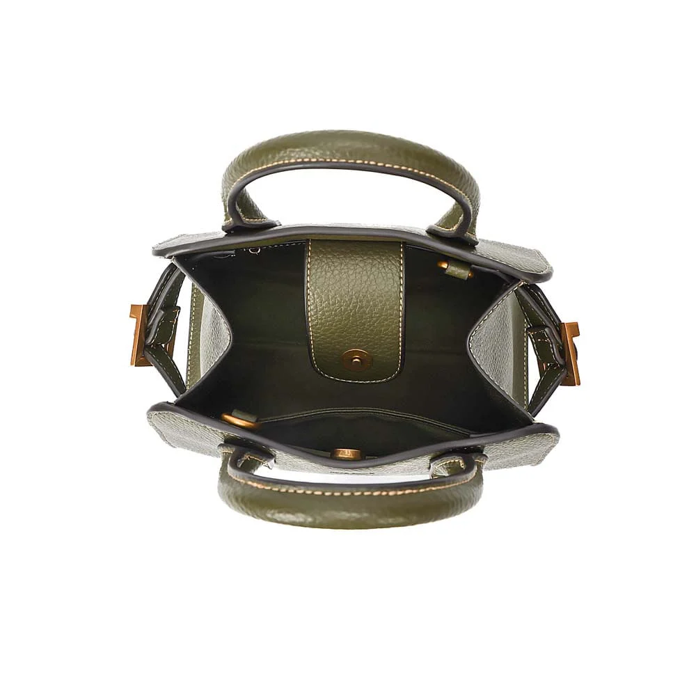 Bolsa Média Floater Verde Army Alça Dupla - vista 7 de 7