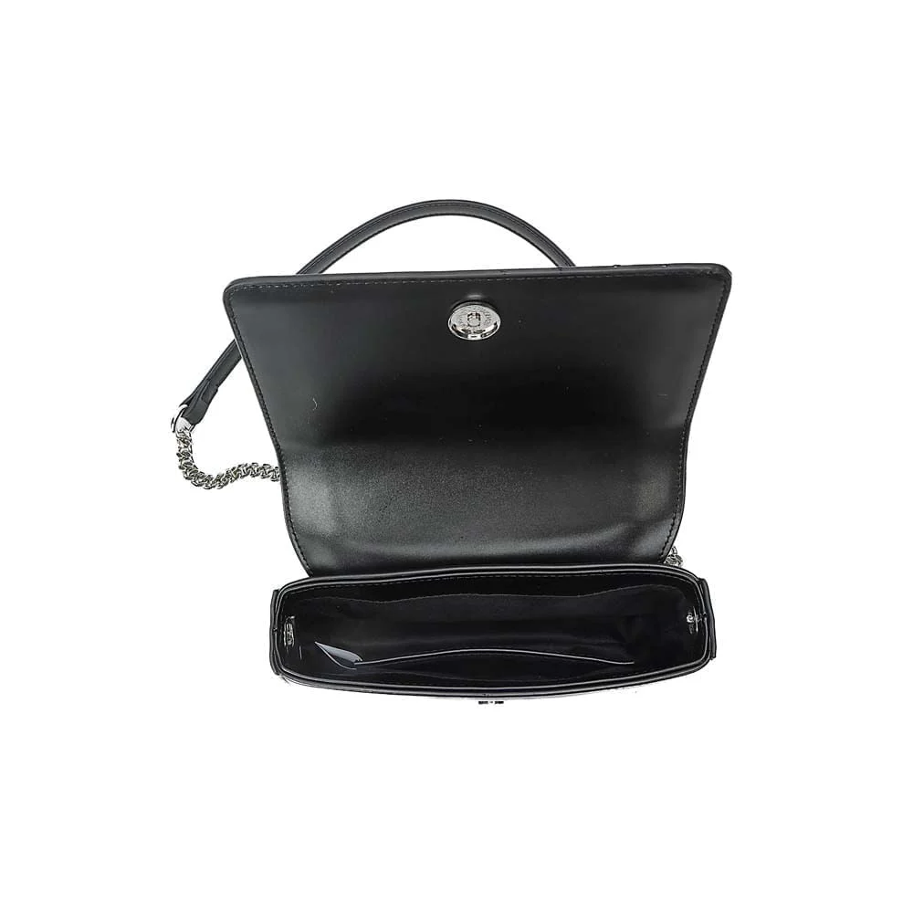 Bolsa Pequena Soft Preta Tachas Alça Transversal - vista 10 de 10