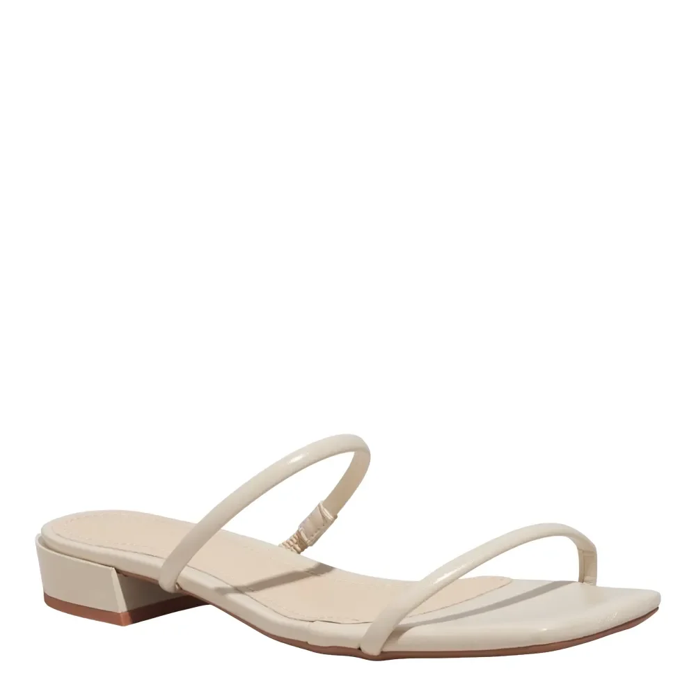 Mule Napa Madri Off White Bico Quadrado - vista 2 de 4