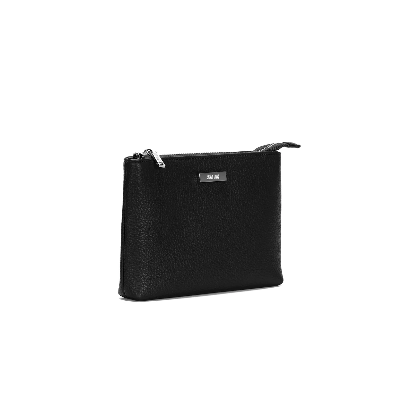 Bolsa Pequena Floater Preta Alça Transversal Corrente - vista 2 de 3