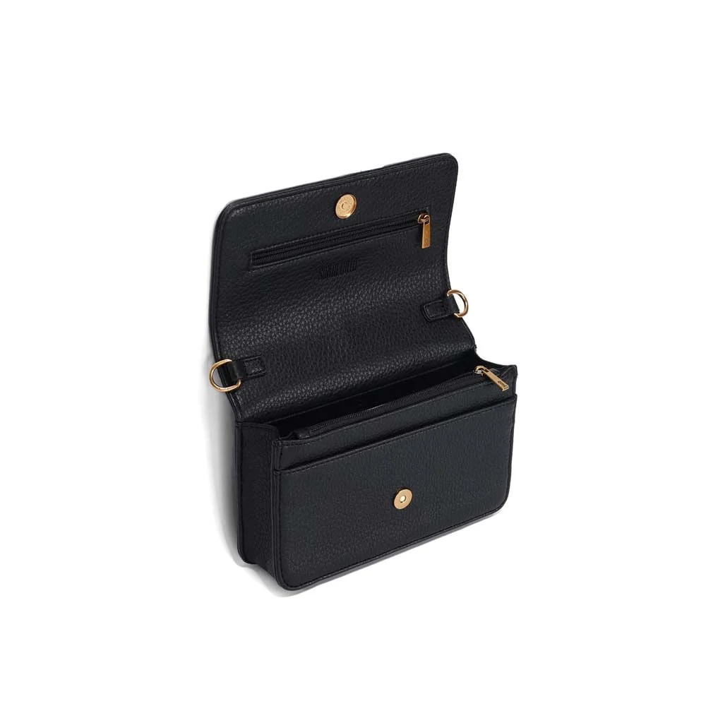 Bolsa Pequena Floater Preta Alça Transversal Corrente - vista 3 de 3