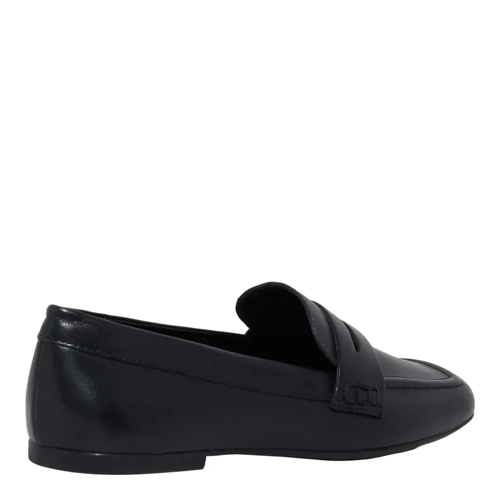 Mocassim Couro Soft Bico Quadrado Preto - vista 3 de 4