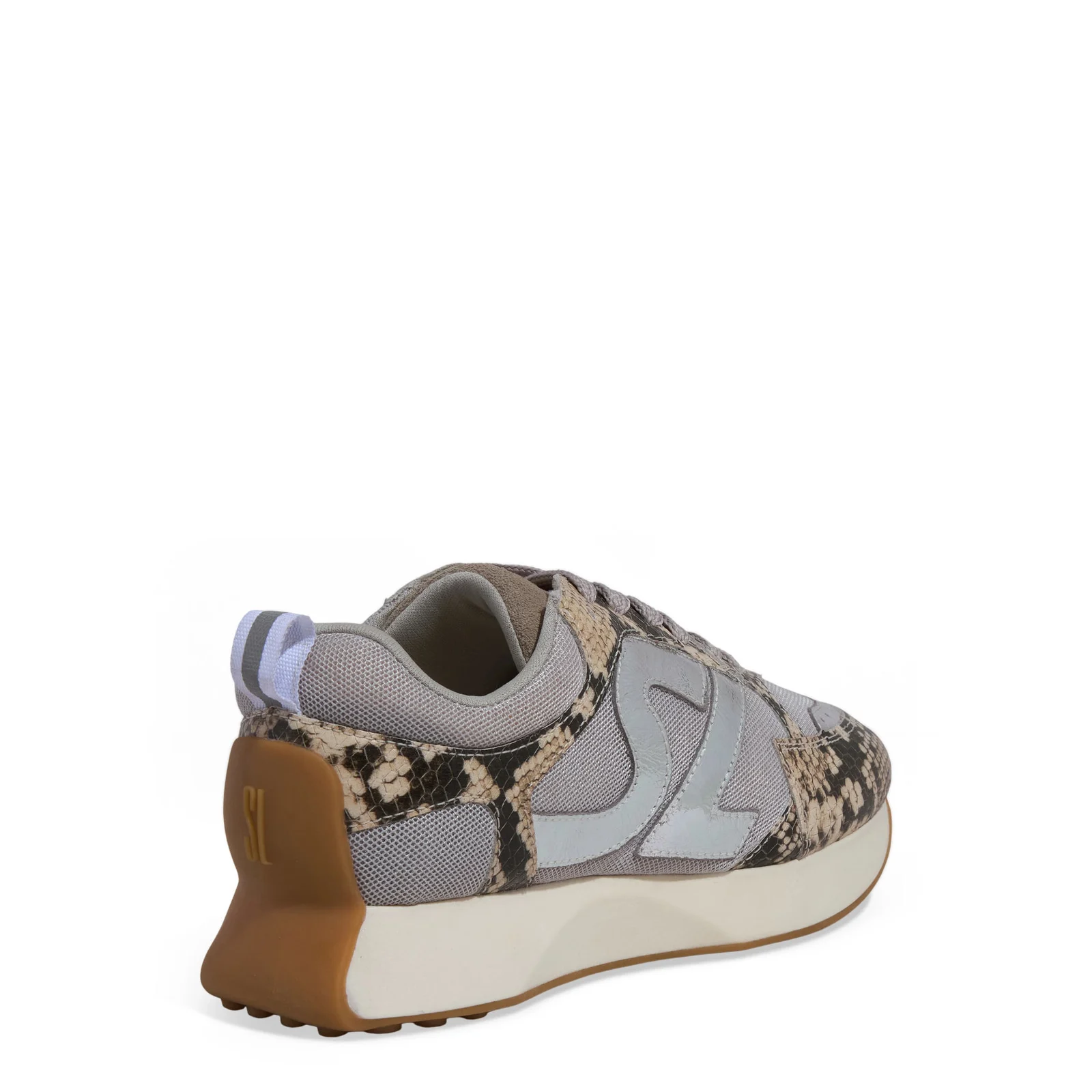 Tênis Couro Animal Print Cobra - vista 3 de 4