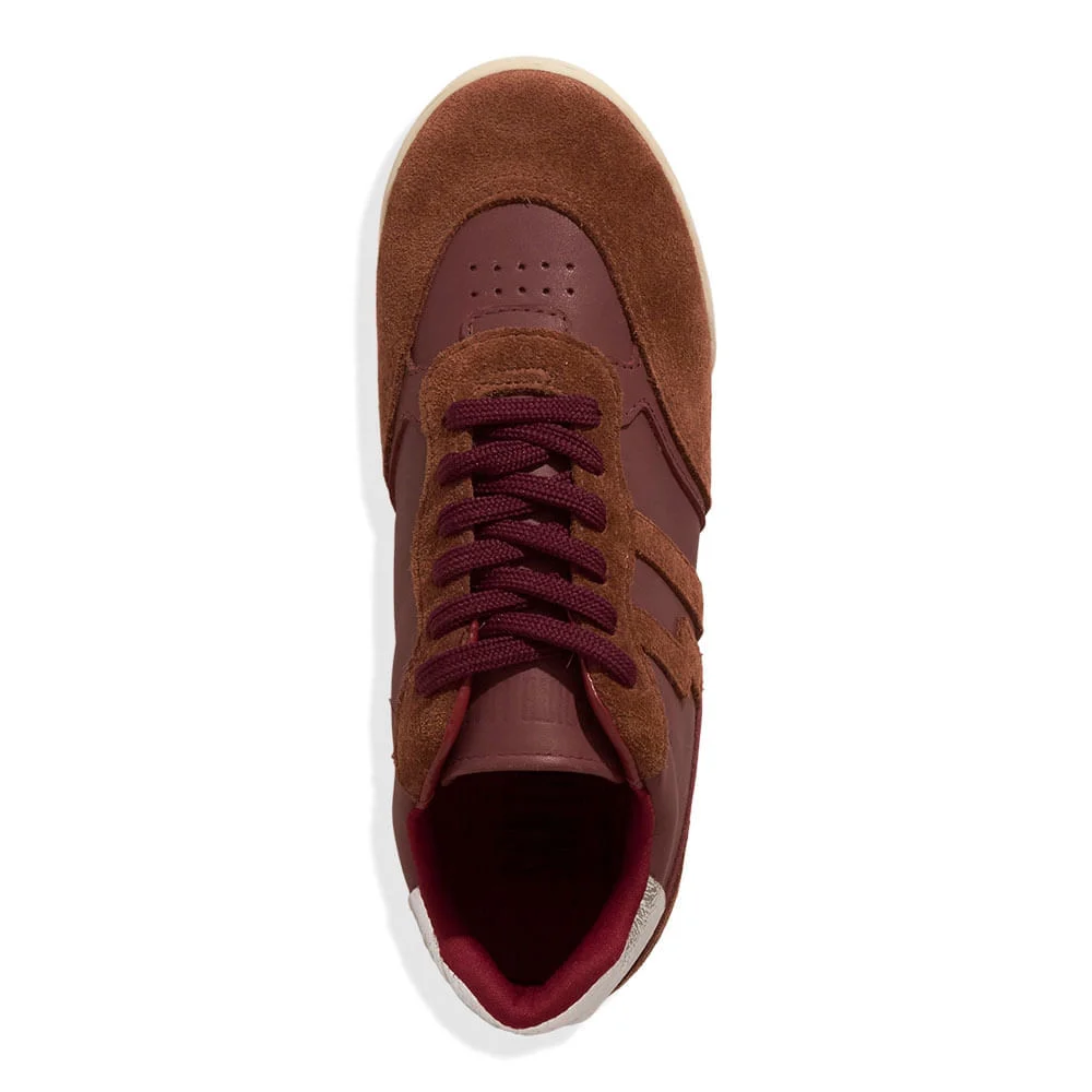 Tênis Couro Confort Roxo Berry - vista 5 de 5