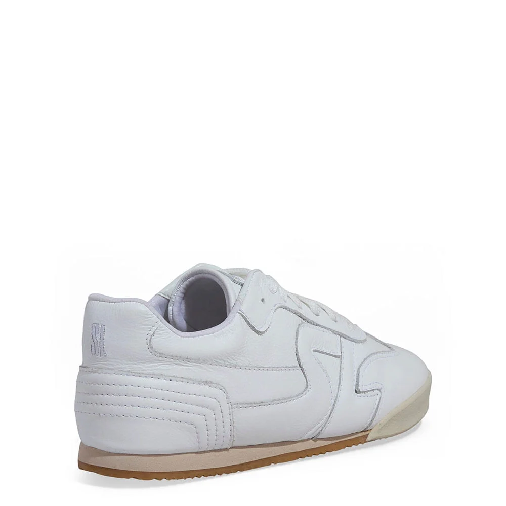 Tênis Couro Floater Branco - vista 3 de 4