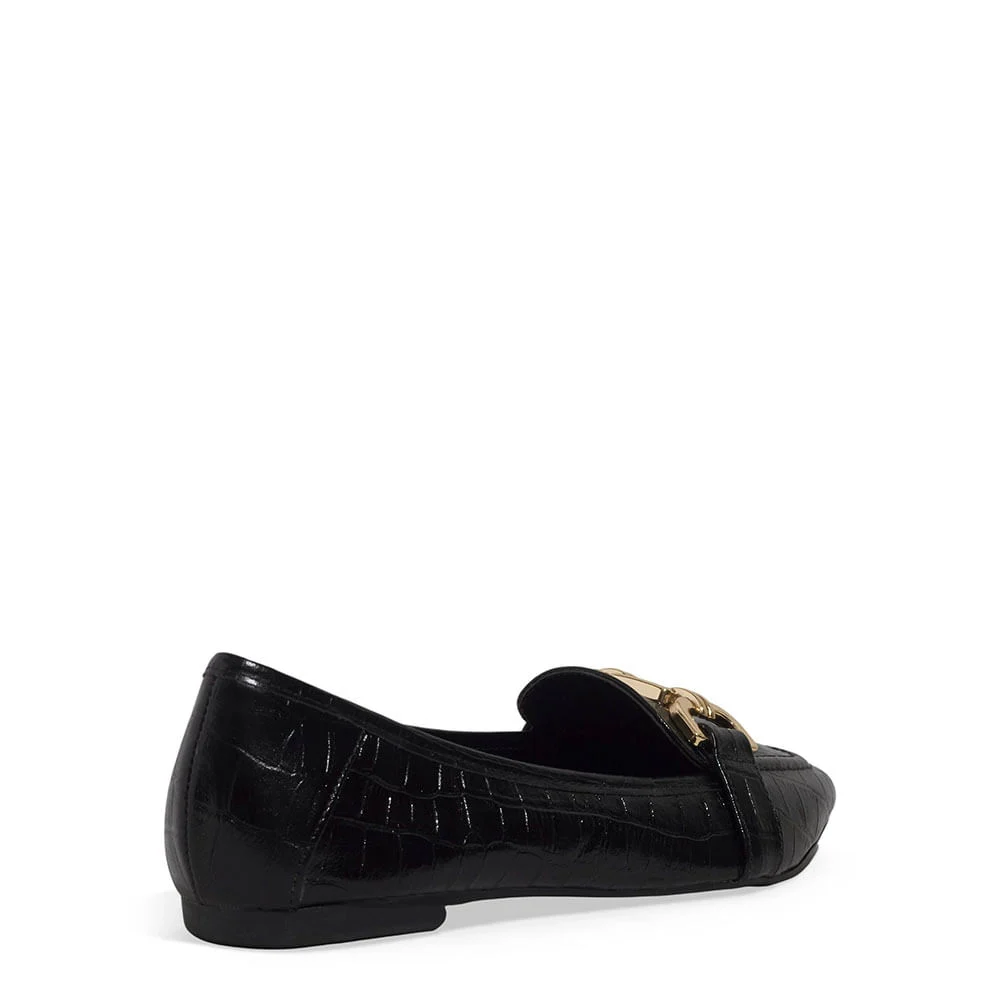 Mocassim Croco Preto Bridão - vista 4 de 6