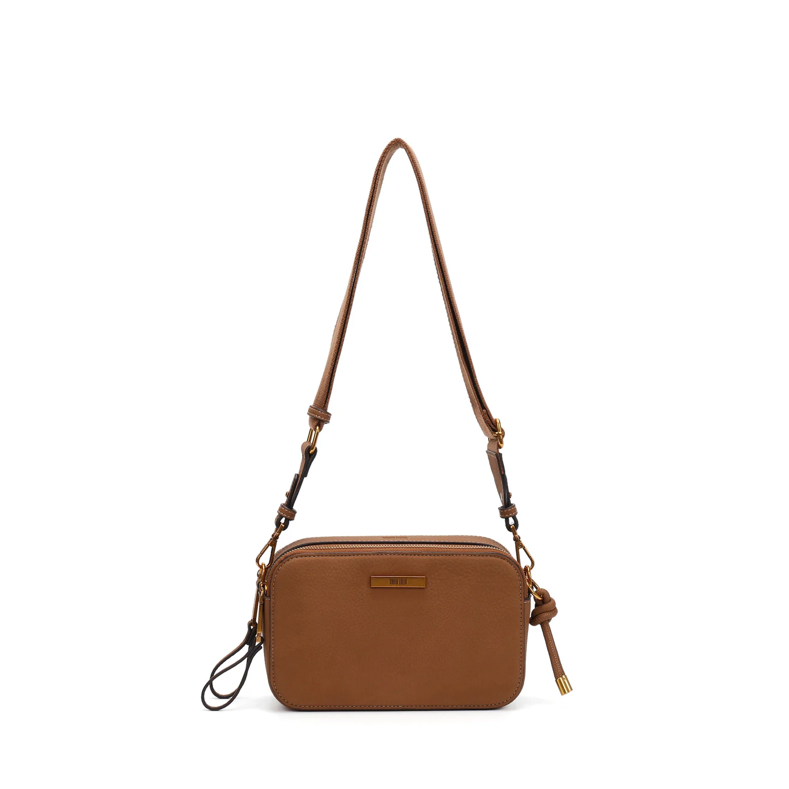 Bolsa Camera Bag Nobuck Marrom Safari Transversal - vista 1 de 5