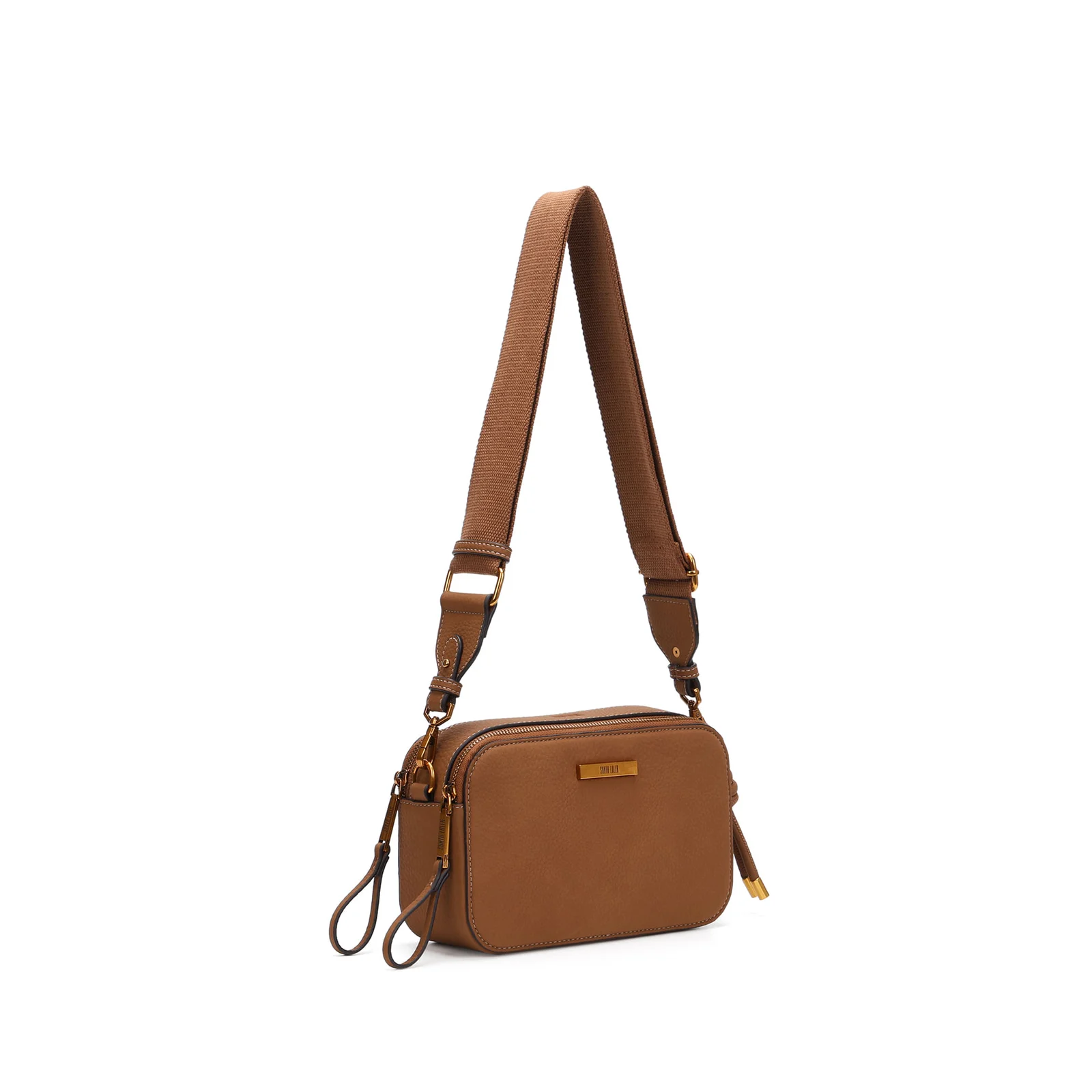 Bolsa Camera Bag Nobuck Marrom Safari Transversal - vista 2 de 5