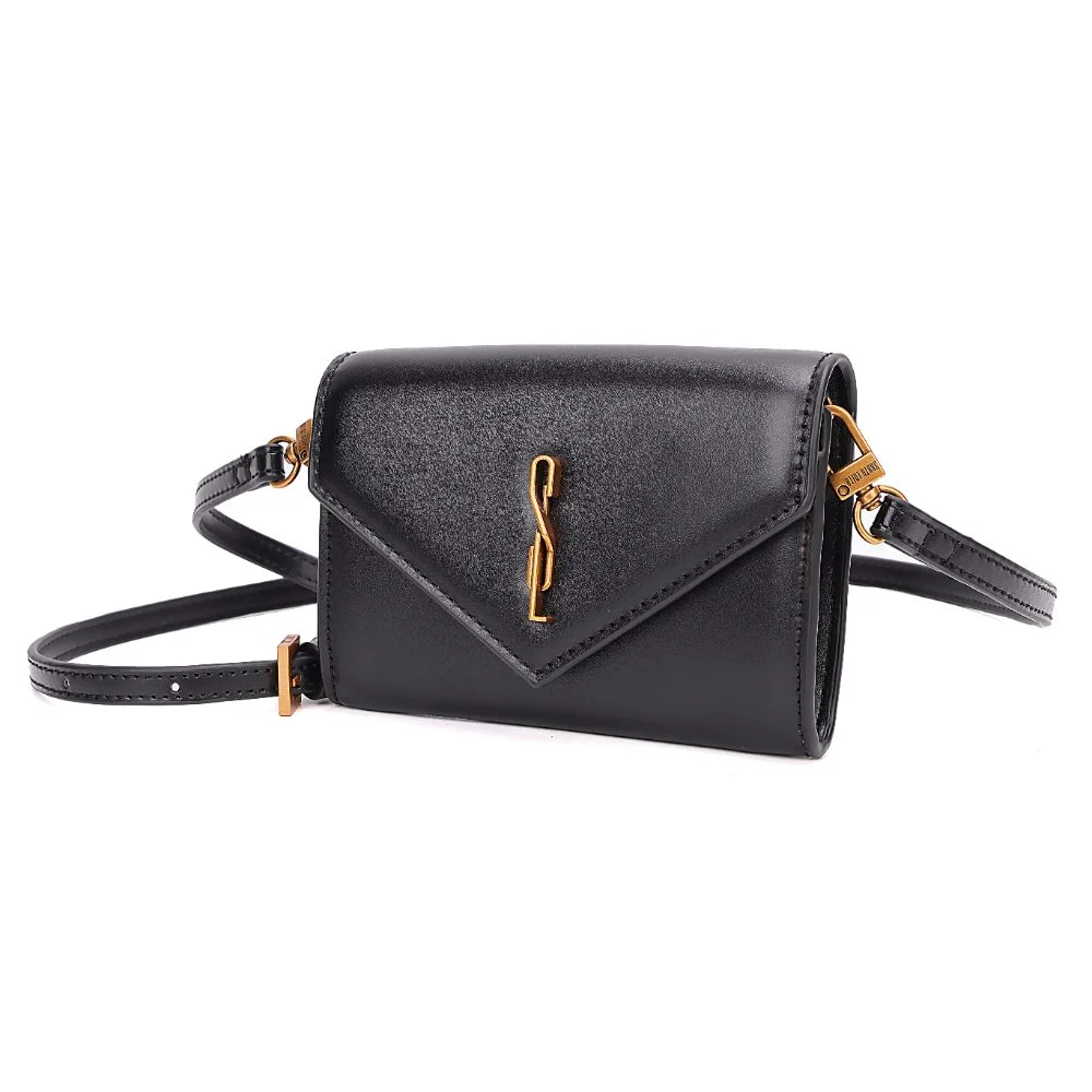 Bolsa Carteira Soft Preta Alça Transversal - vista 3 de 7