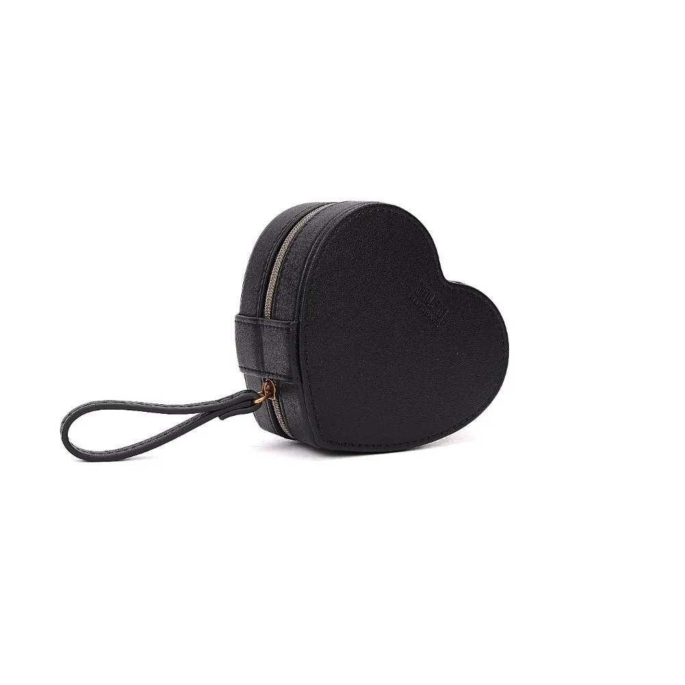 Porta Joias Coração Com Caixa Soft Preto Black - vista 4 de 12