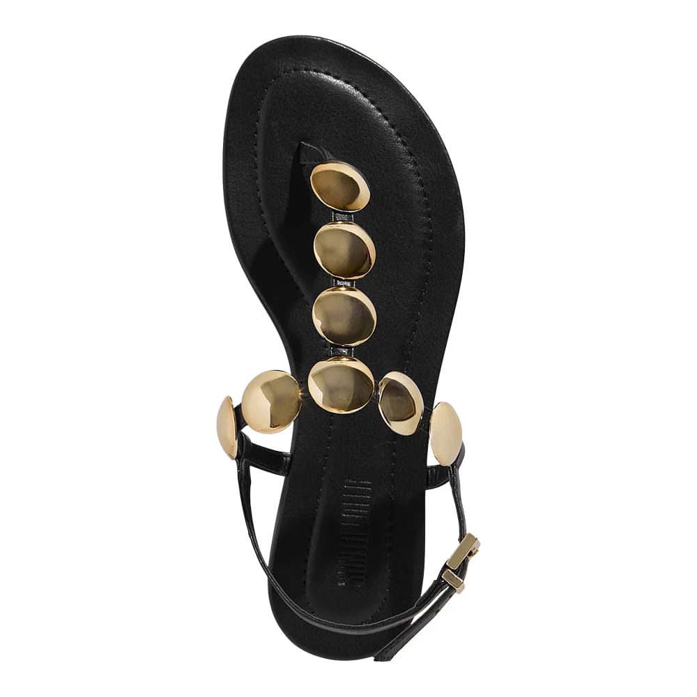 Rasteira Napa Soft Preto - vista 4 de 4