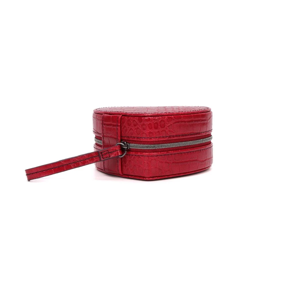 Porta Joias Coração Com Caixa Croco Vermelho Blood - vista 8 de 11