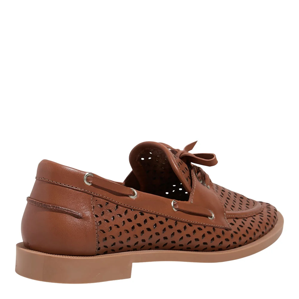 Mocassim Couro Confort Marrom Safari - vista 3 de 3