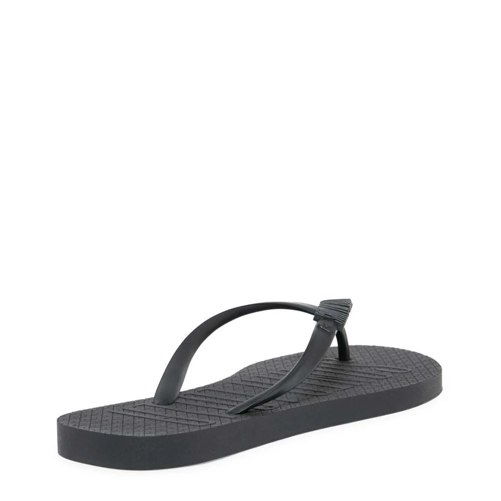 Chinelo Flip Flop Borracha Preto - vista 3 de 4