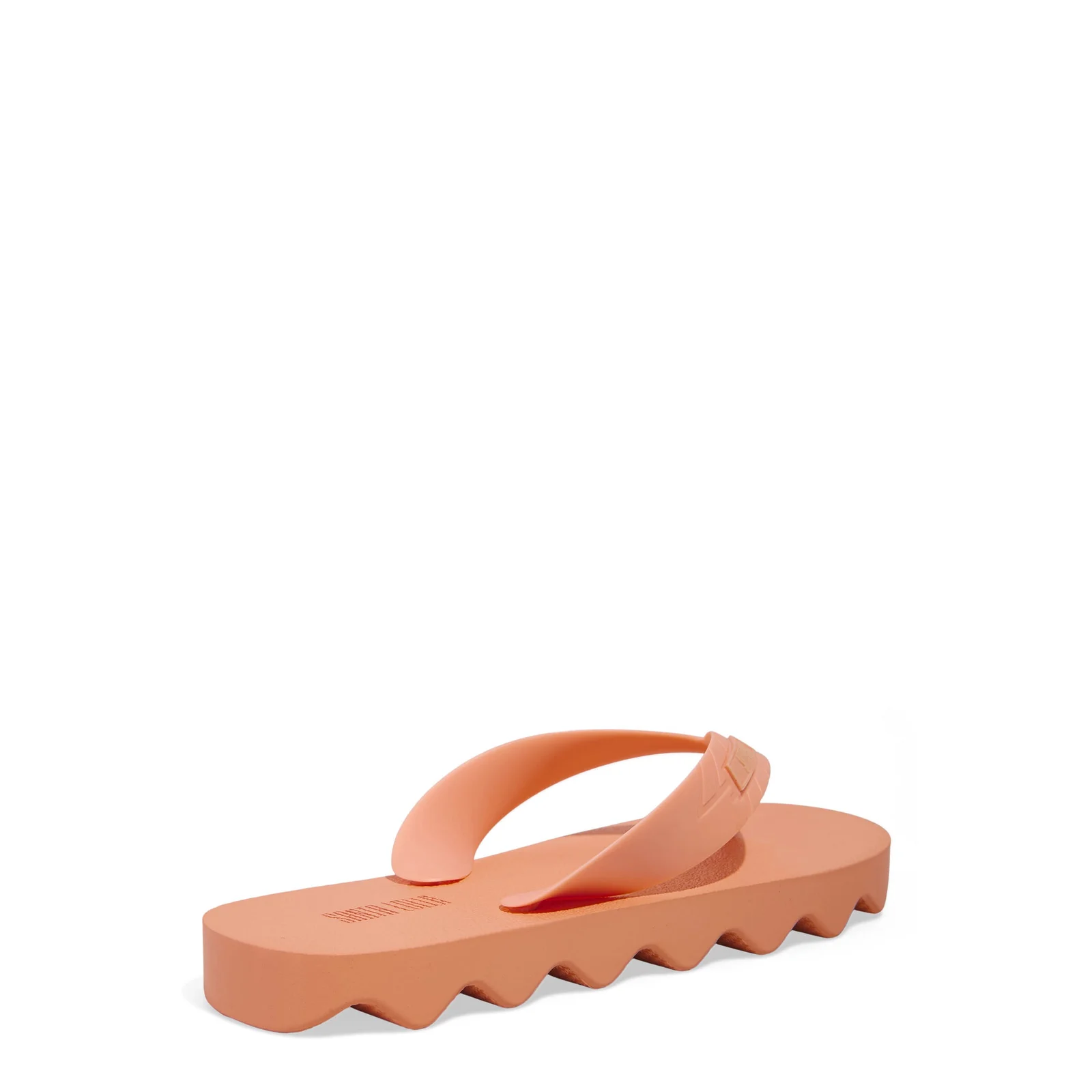 Chinelo Borracha Flip Flop Soft Tratorado Laranja Salmão - vista 3 de 5