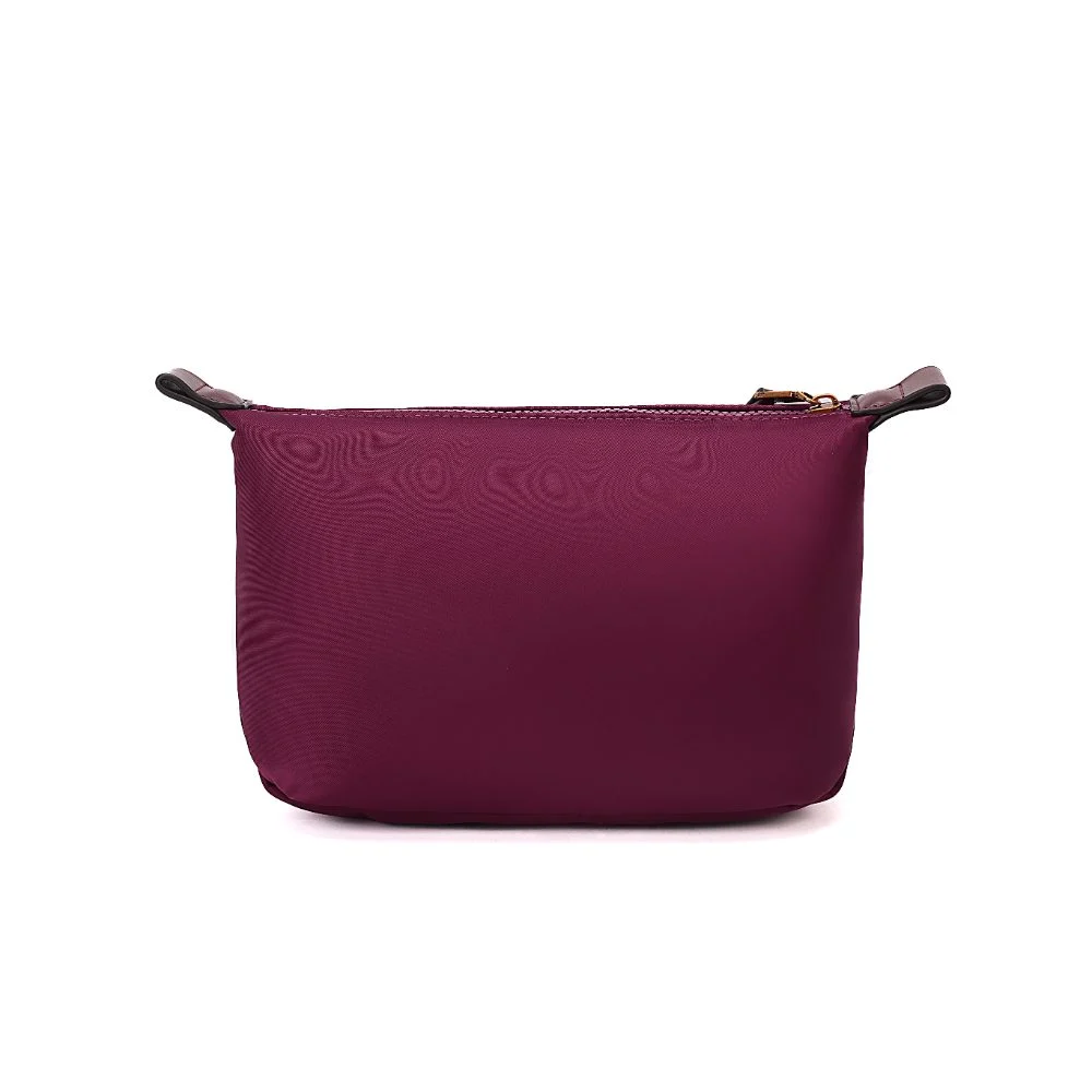 Necessaire Pequena Nylon Roxo Berry - vista 5 de 7