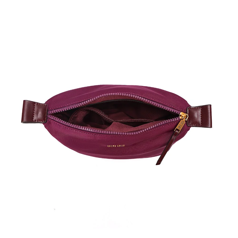 Necessaire Pequena Nylon Roxo Berry - vista 7 de 7