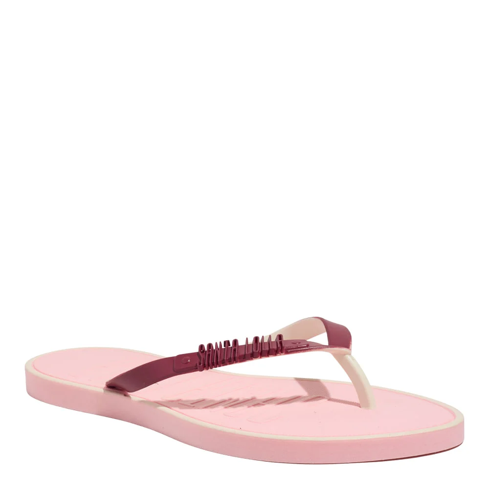 Chinelo Flip Flop Borracha Roxo Bordo - vista 2 de 6