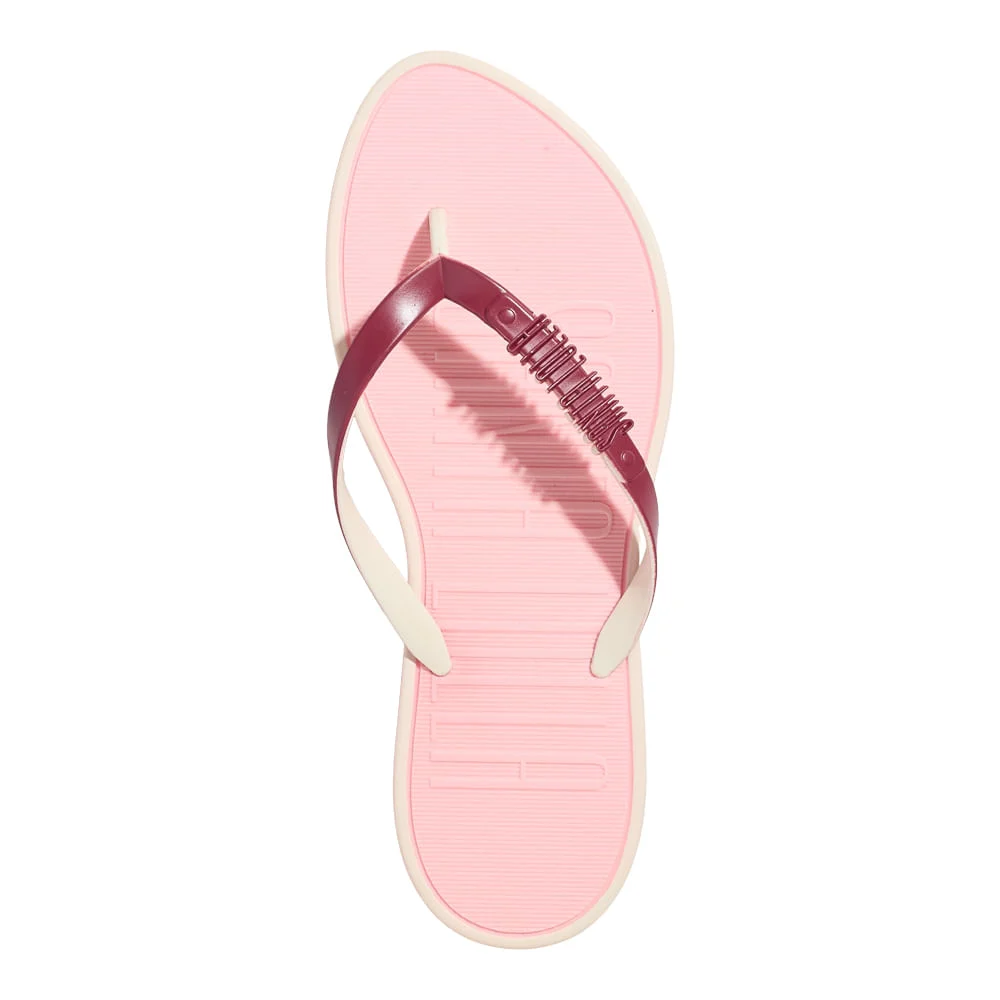 Chinelo Flip Flop Borracha Roxo Bordo - vista 4 de 6