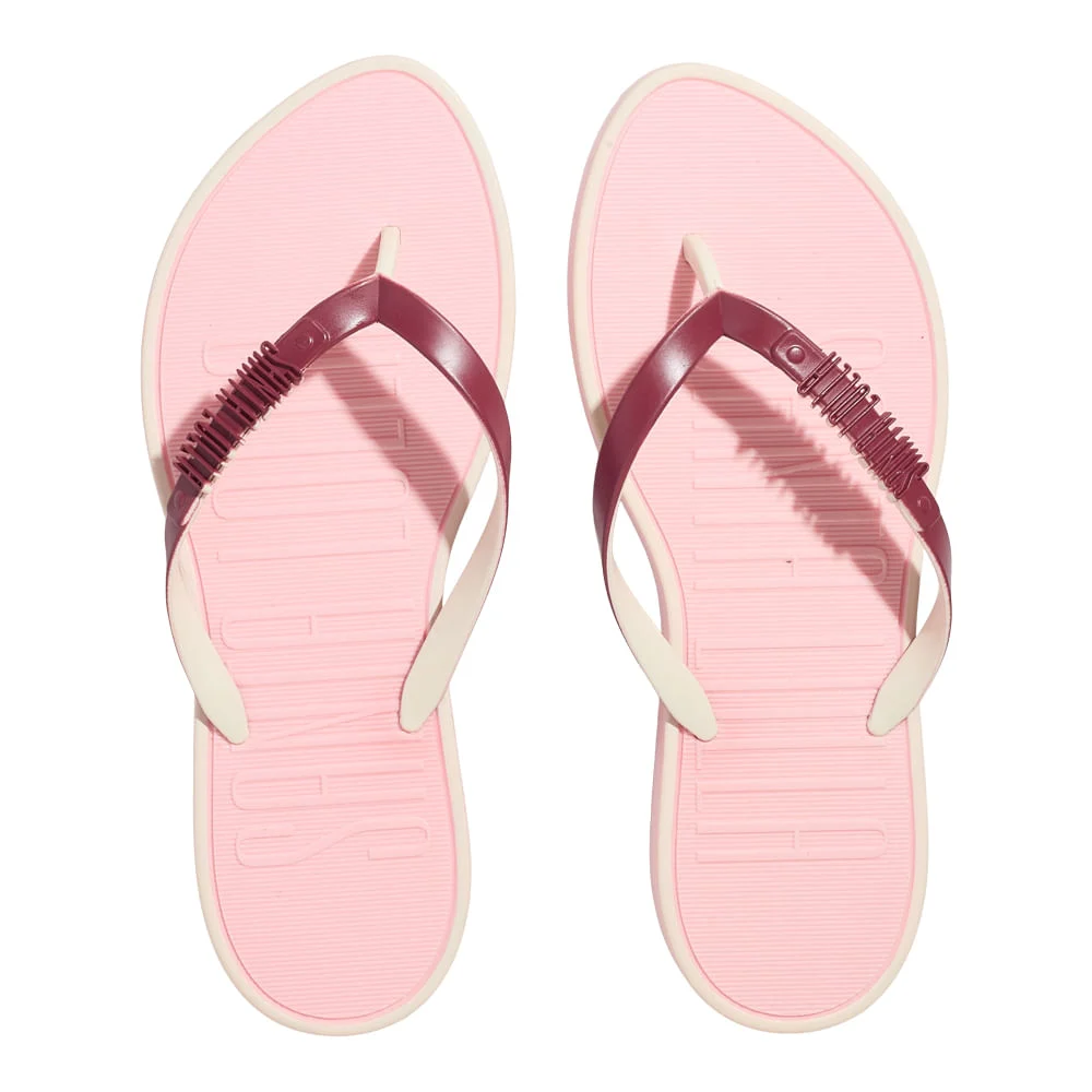 Chinelo Flip Flop Borracha Roxo Bordo - vista 5 de 6