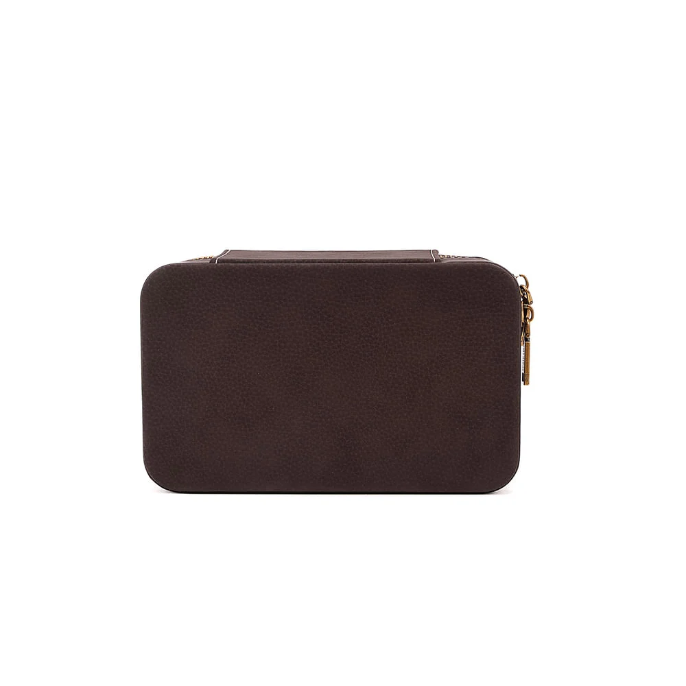 Porta Joias Material Nobuck Marrom Dark - vista 5 de 6