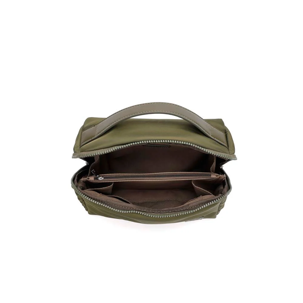 Necessaire Nylon Verde Army Alça De Mão - vista 5 de 5