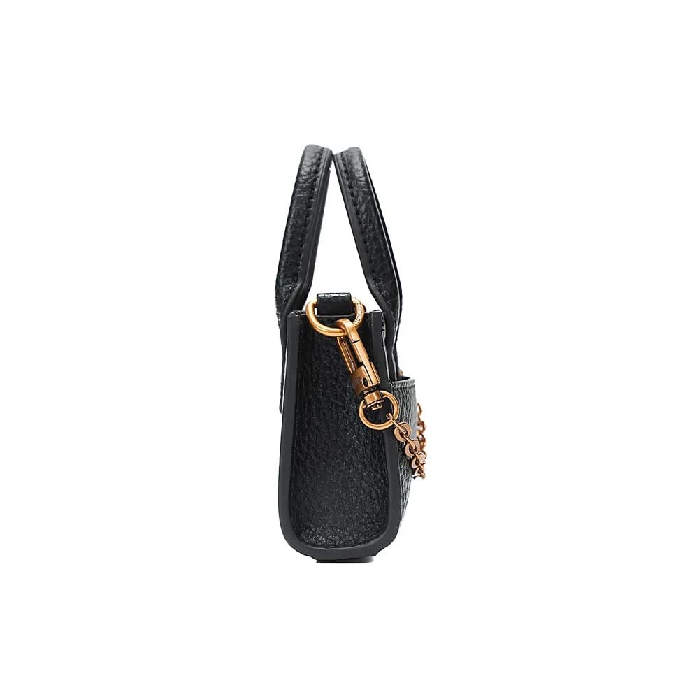 Chaveiro Mini Bolsa Floater Preta - vista 4 de 7