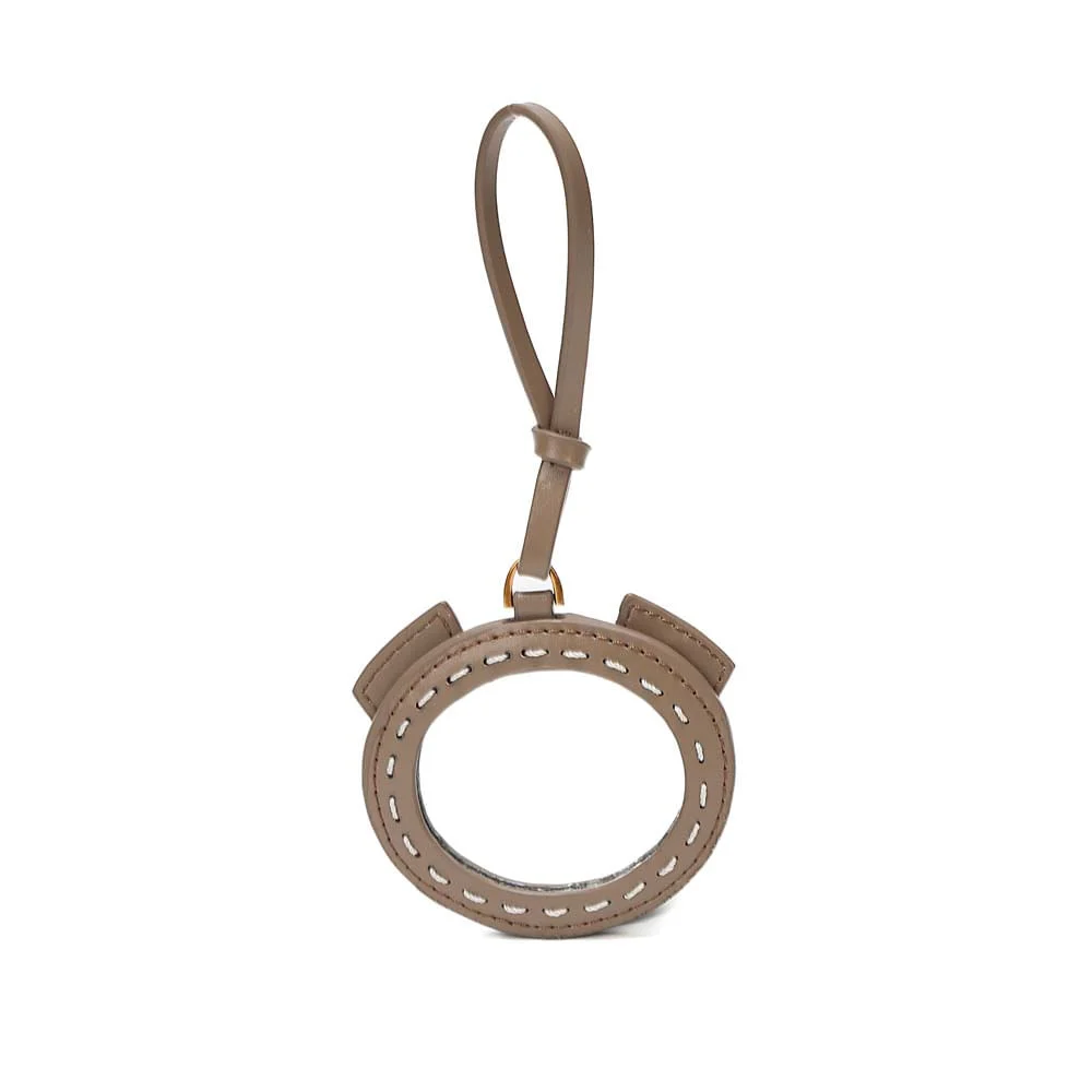 Chaveiro Espelho Cachorro Material Soft Cinza Fog - vista 5 de 7