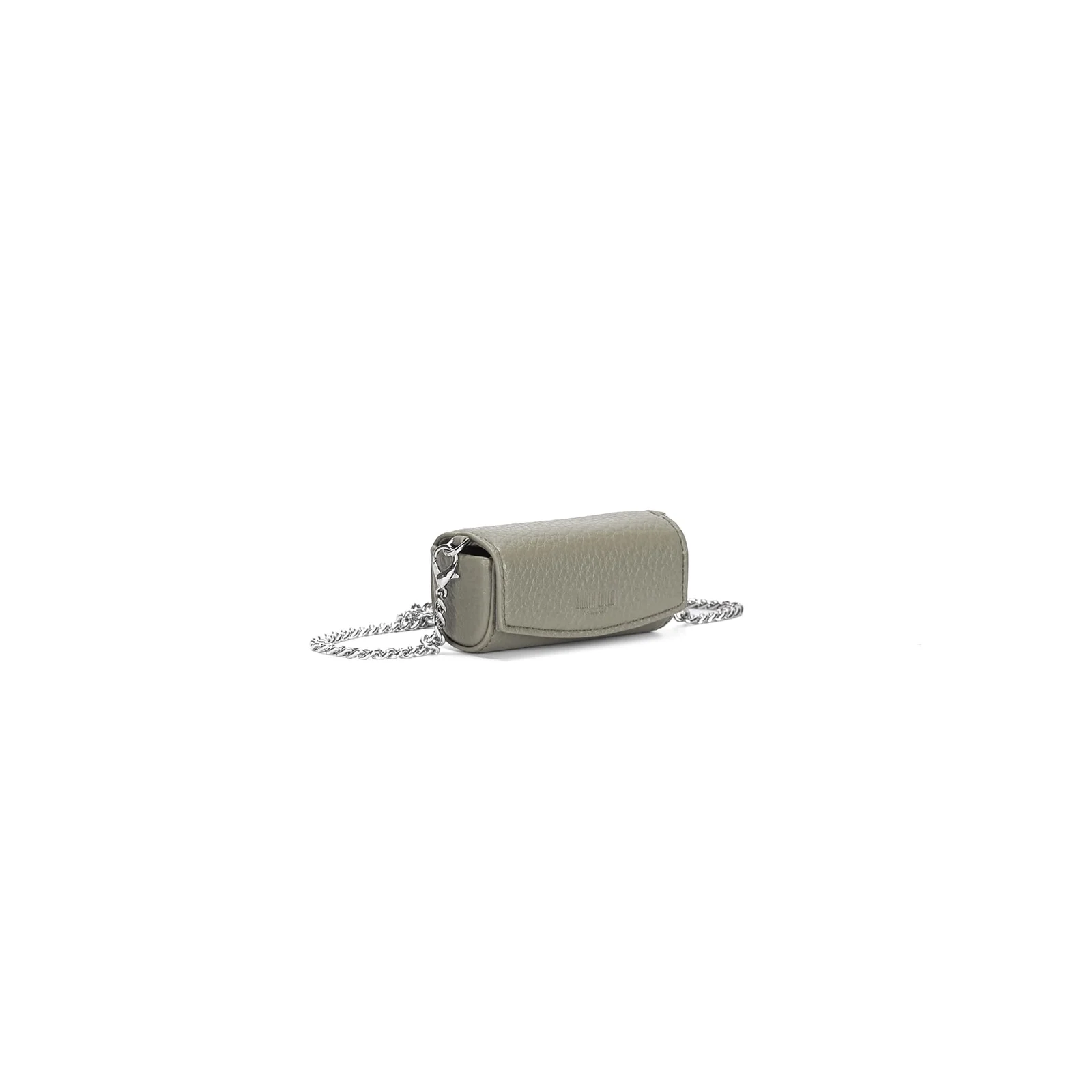 Chaveiro Mini Bolsa Floater Verde Pistache Alça Transversal Corrente - vista 2 de 3