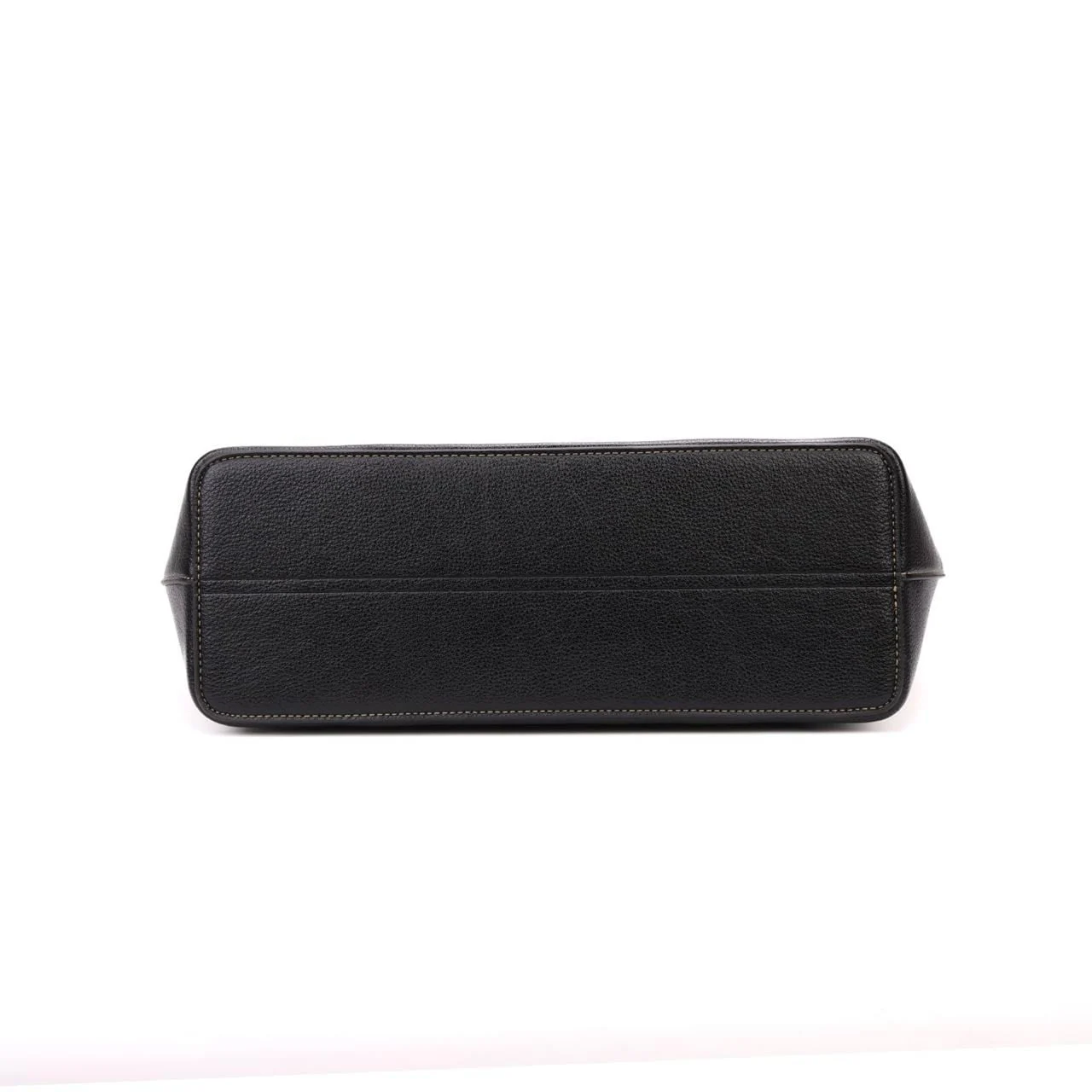 Bolsa Shopper Floater Preta Pespontos Alça De Ombro - vista 6 de 7