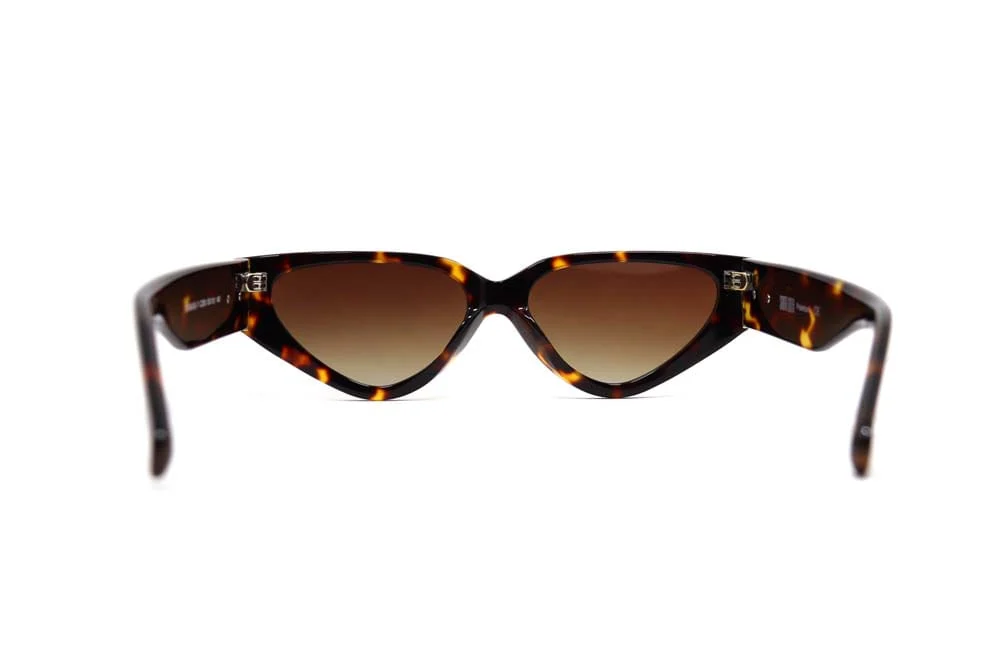 Óculos de Sol Gatinho Acetato Animal Print Tartaruga - vista 4 de 4