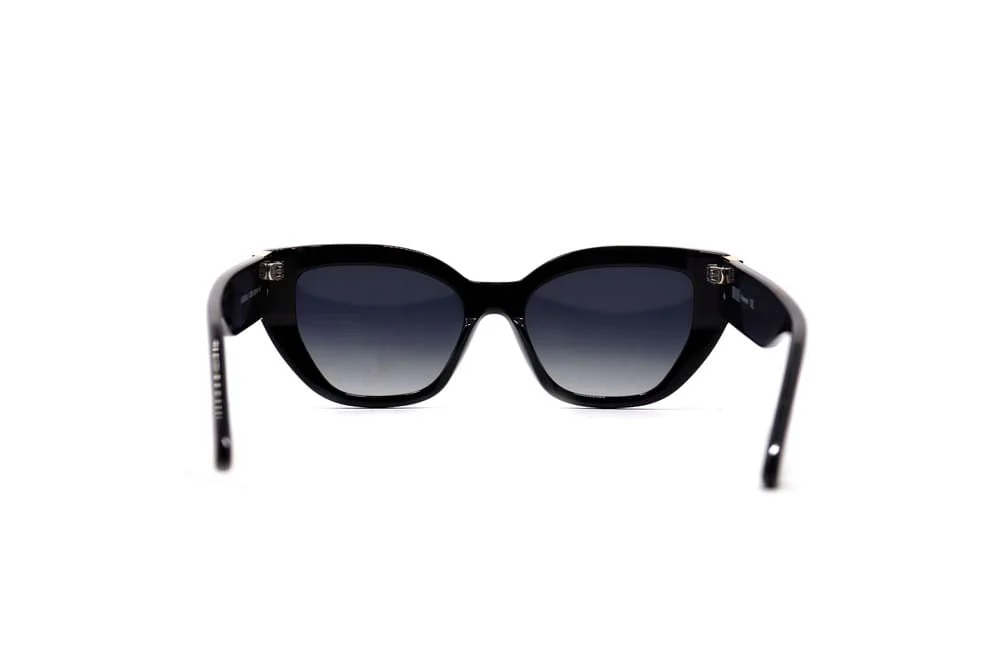 Óculos de Sol Gatinho Acetato Preto - vista 4 de 4